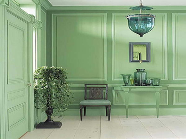 duvar rengi-nane nane yeşili oda-Fikirler-güzel-duvarla