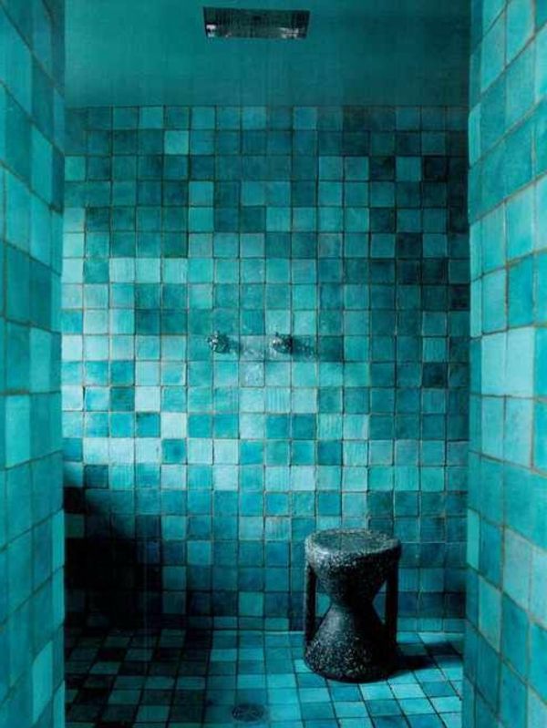 wall farebné tyrkysovo kúpeľňa-grunblaue tašiek-krásne, aby v