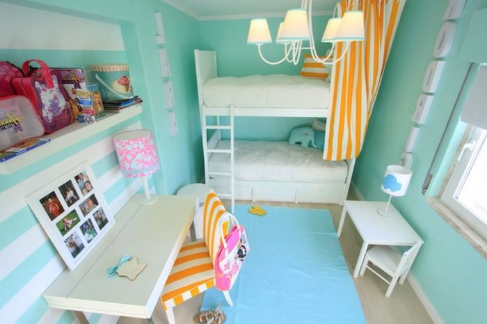 perete de culoare turcoaz-dormitor mobilier-colorant-frumos-living-perete de culoare
