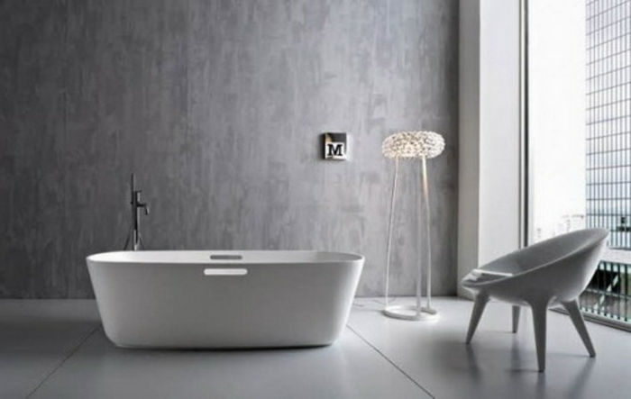 Banyo-tasarım duvar renk örnekleri-modern-
