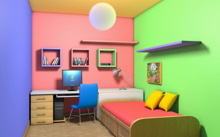 wanfarben-kombinasyonlar-renkli-renkler-in-yatak odası