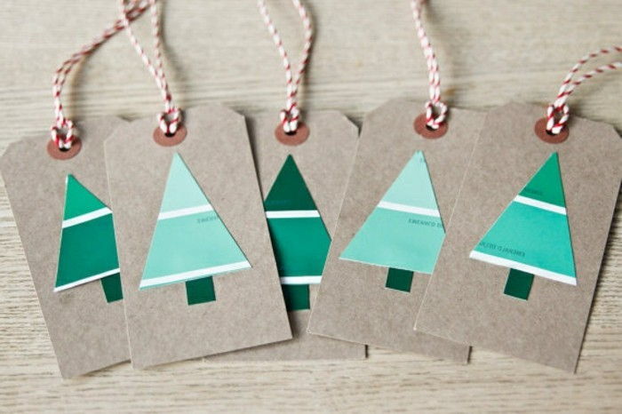 Božično-darilo idej-domače-zanimivo-božično-z-modro-jelka dreves
