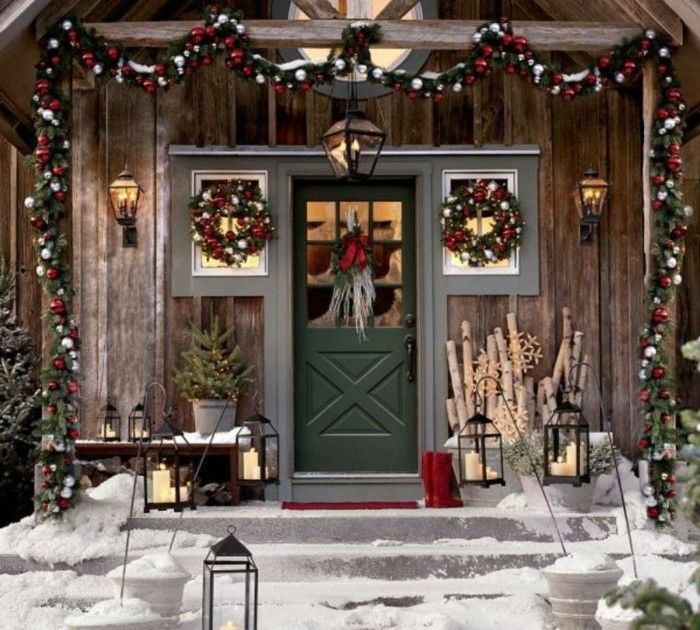 christmas-fönsterbilder-intressant-vacker dekoration