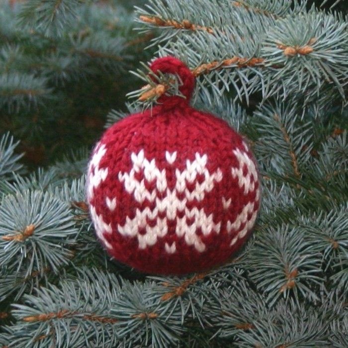 snowflakes-- ile Weihnachtsdeko-tığ-kırmızı-top