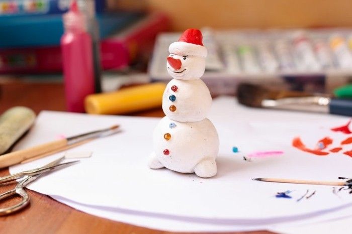 Božično-si-obrtnih Cool Mali Snowman