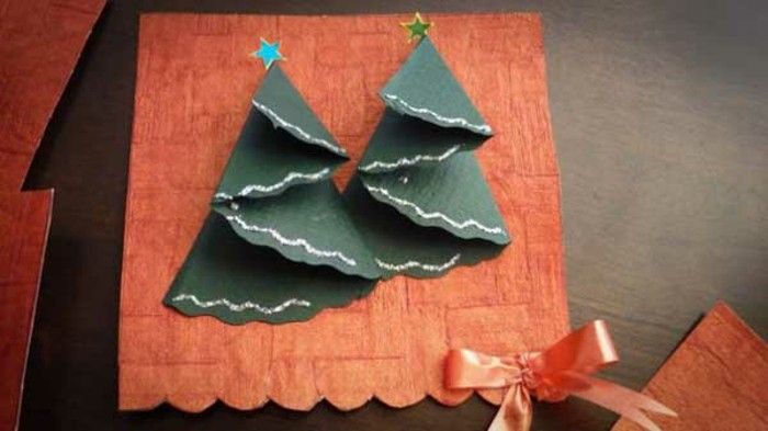 Božično-si-Tinker-moderno božično Card-z-jelka dreves
