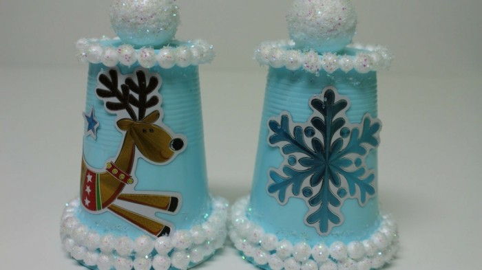 Natal-yourself artesanato-bonita-natal decorações-em-branco-e-azul