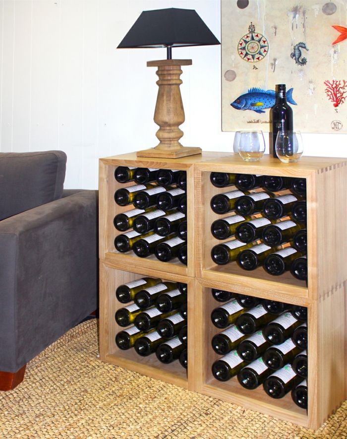 oturma odasında şarap depolama şarap rafı için harika bir fikir mağaza ve mobilya fikirleri düzenlemek