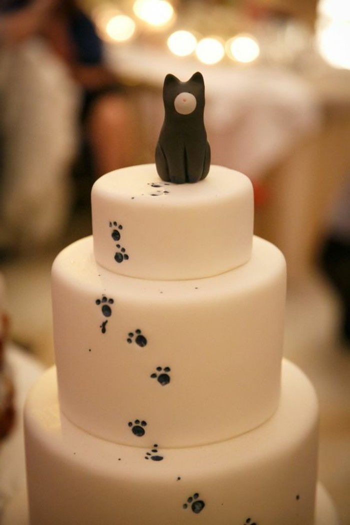 balta gimtadienio tortas-su-dekoratyvinis-cat