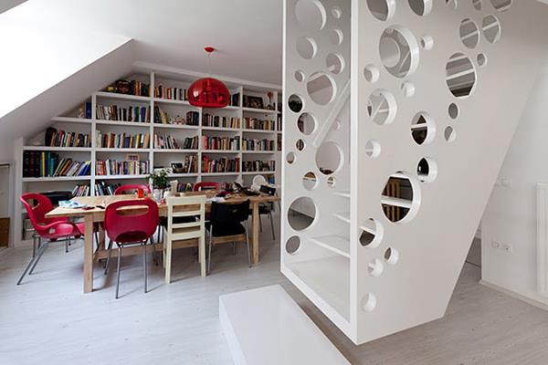 hvit trapp med-ekstraordinære design Interiør Ideas