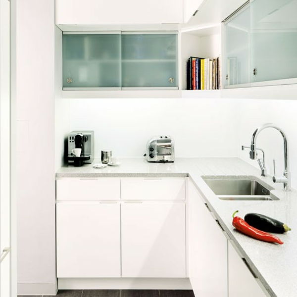 white-kleine-keuken set-moderne meubels