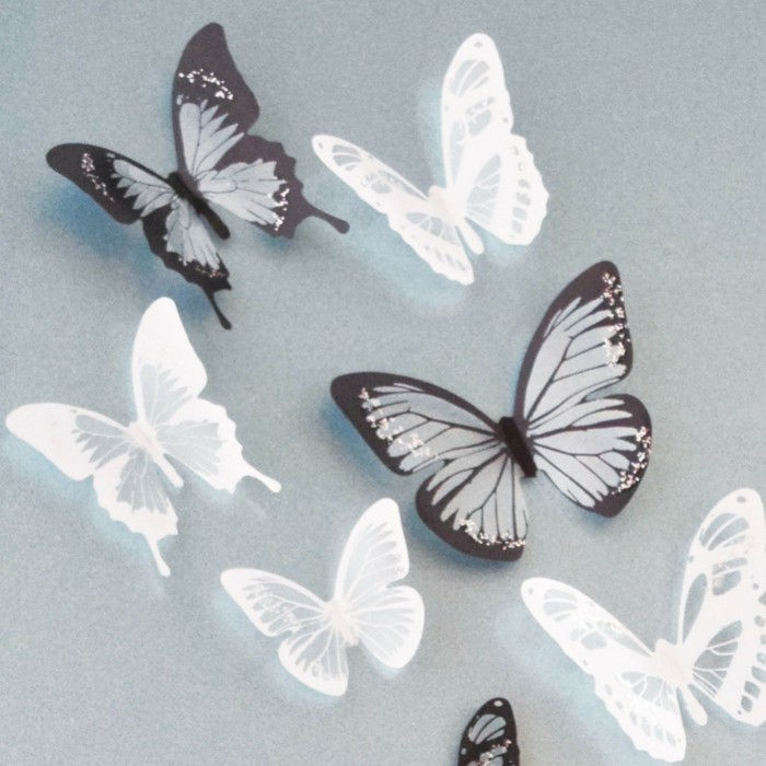 biało-brązowo-motyle-sam-make-ciekawe-DIY-decoration