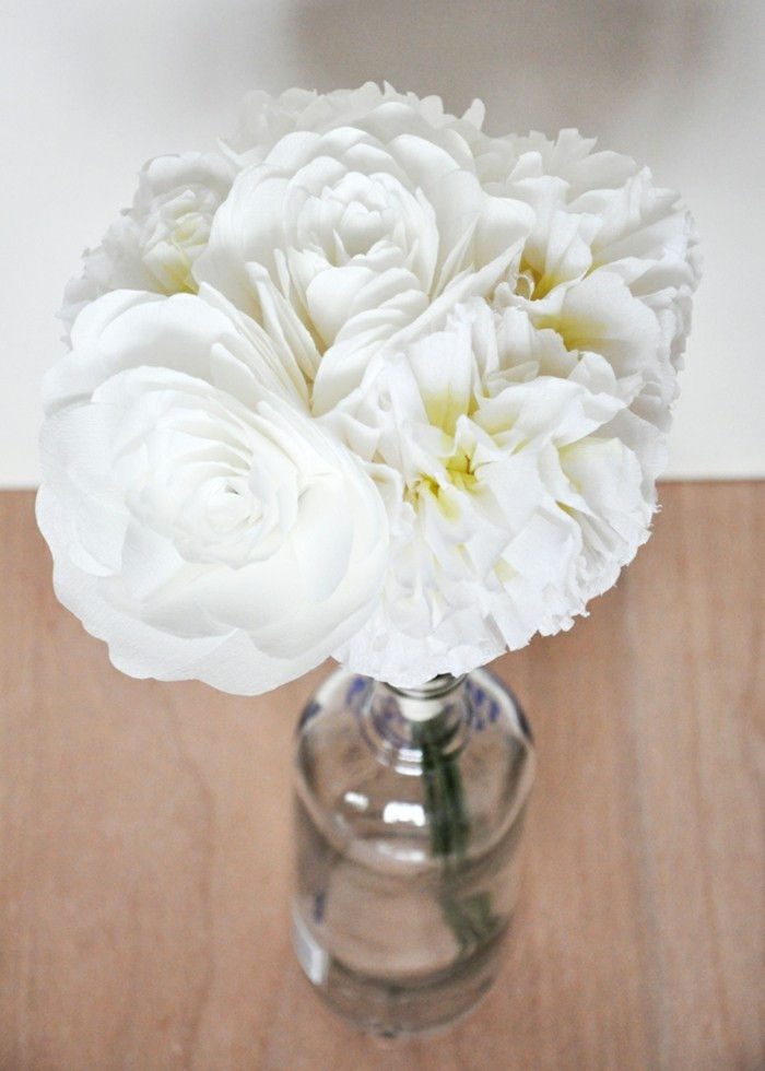 White Bouquet-själv-tinker-stor-vas