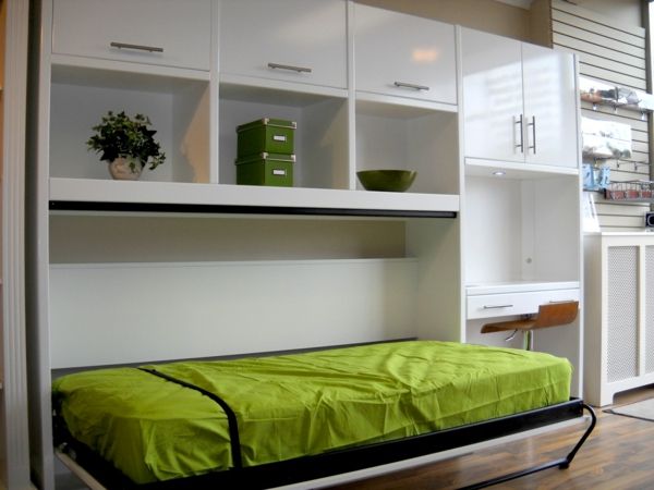 beyaz mobilya set-kuruluş fikirler-küçük ölçekli küçük-Apartments-