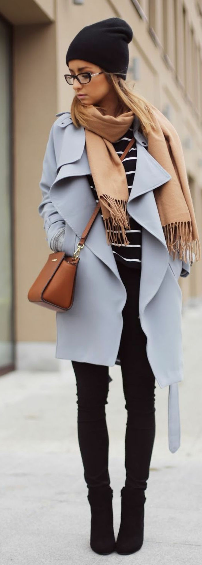 zimná bunda pre dámske Long-blue modelu