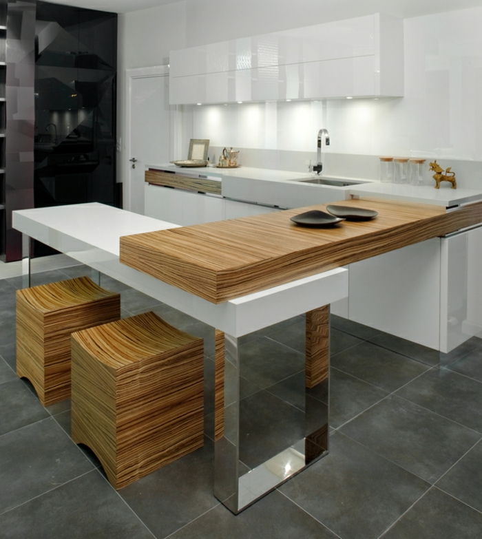 wohnideen-kuchyňa-moderný design-in-biela