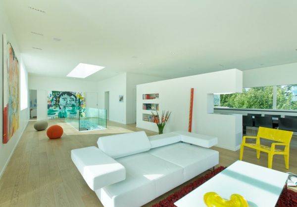 stue utforming-hvitt og moderne