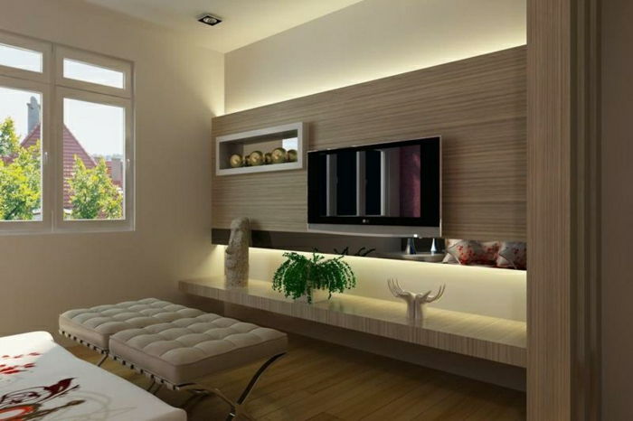 living-set-de perete camera-design-living-TV-panouri perete TV de perete în perete panouri din lemn