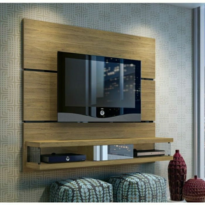 verhouding Bedankt correct TV-wandpaneel – 35 ultramoderne voorstellen