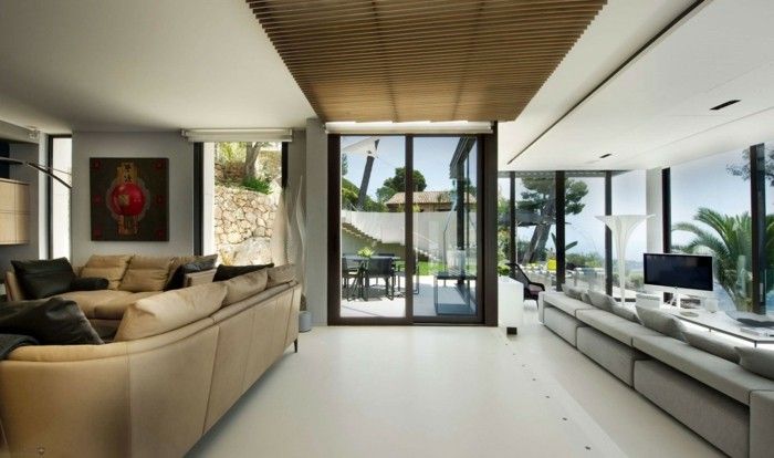 living de perete idei-extinse camere cu design modern