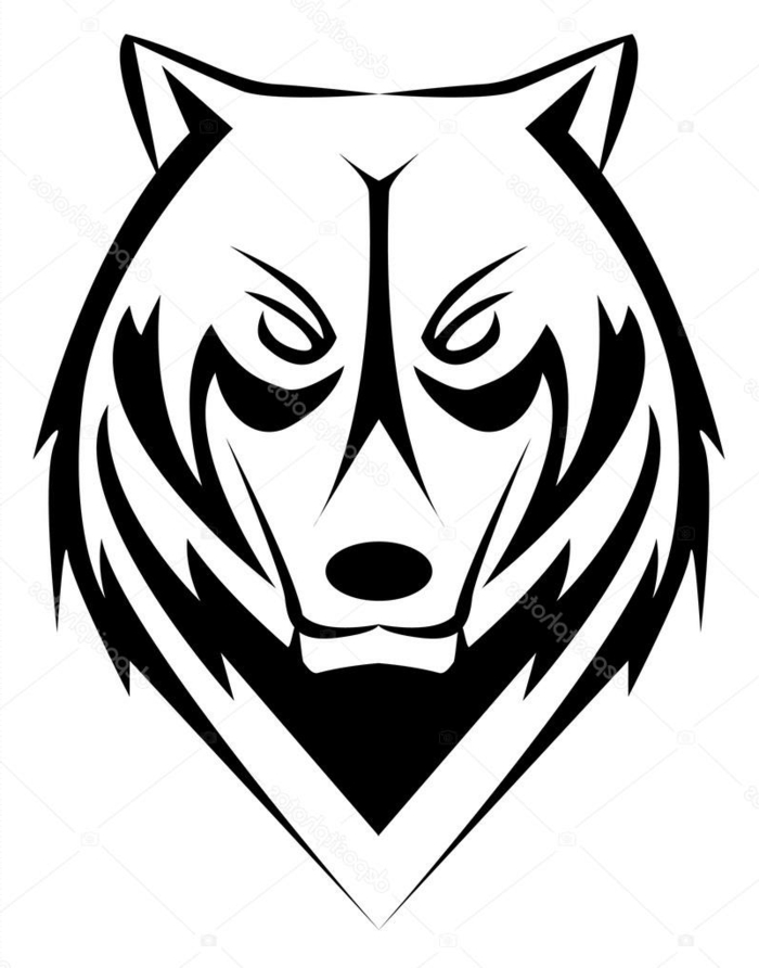Uitați-vă la această idee pentru un tatuaj lup - aici este un lup alb