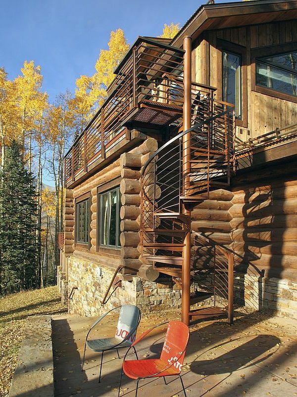 nádherné Kanady drevené domy