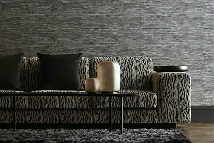 krásne 3D tapety-šedý design, moderné sofa