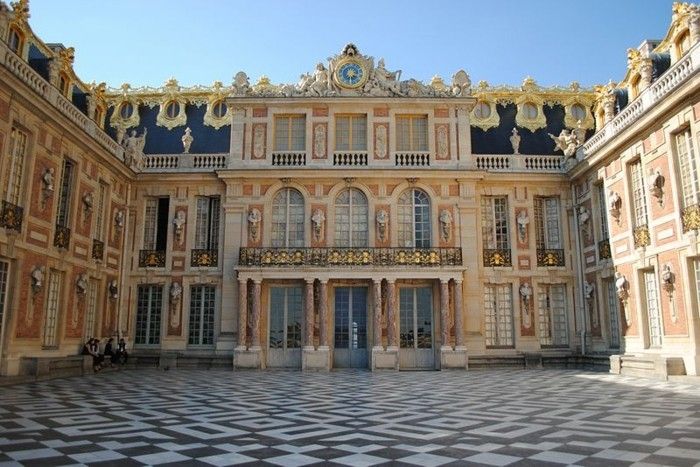 frumos-baroc epocă-arhitectura-mode blocare Versailles Franța
