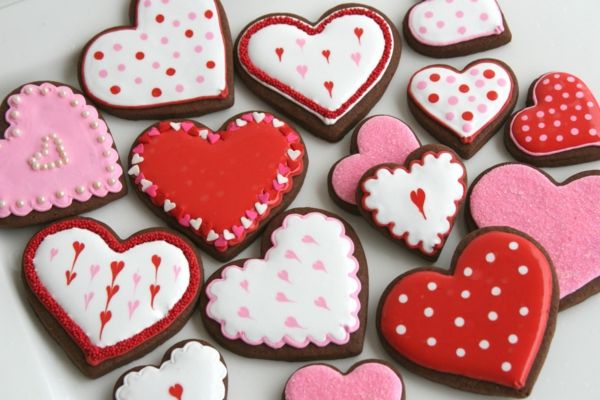Beautiful-idéer-för-valentine-godis - i form-a-hjärta-eget-machen-