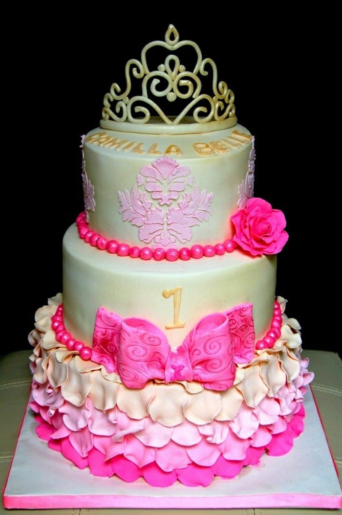 gražūs-vaikai gimtadienio tortas-by-princeses