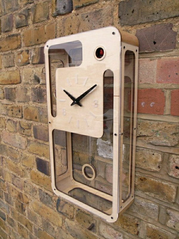 gražus modernus sieniniai laikrodžiai-su žavinga dizainas cool idėja