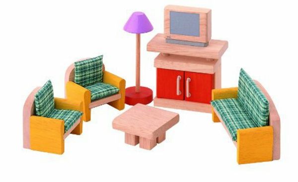 vackra dockhus möbler färgstarka-möbler-for-docka