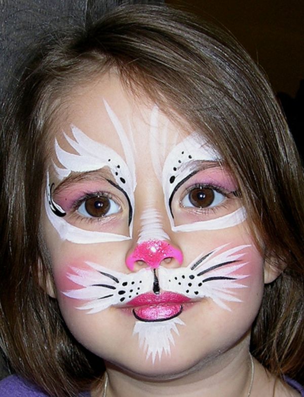 kahverengi güzel kız-tavşan-yüz-makyaj-güzel gözler