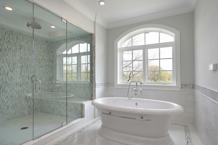 gražus modelis-vonios kambarys dušo kabina-of-stiklo