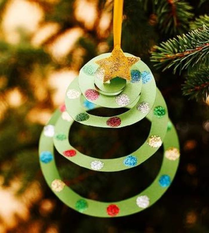 krásny vianočný-Tinker zelená dekorácie