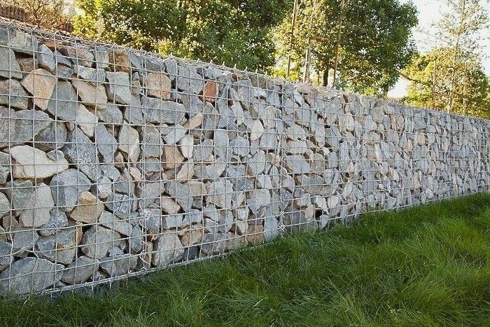Cerca-naturais de pedra-own-build gabionen-sem-concreto-pedra Wande