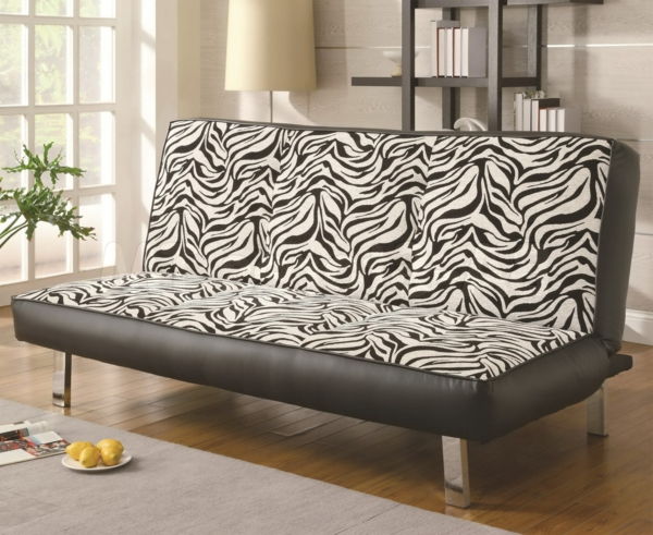 zebră blană-mobilier-canapea