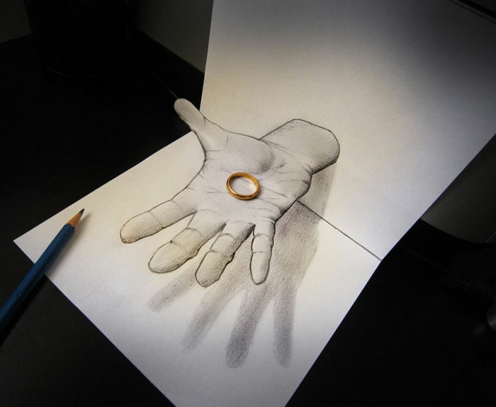 ritningar-med-penna-en-vacker hand