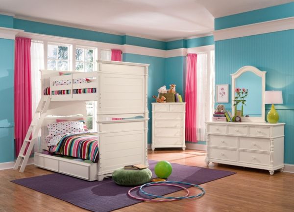 izbu farebné-nápady-azúrovo-and-ružovo-fialovej kombinácii, koberec